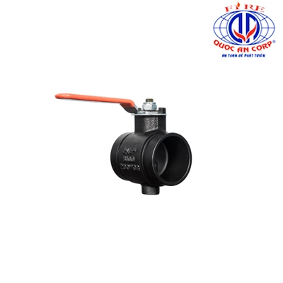 8100 Lever Handle Butterfly Valve Aleum