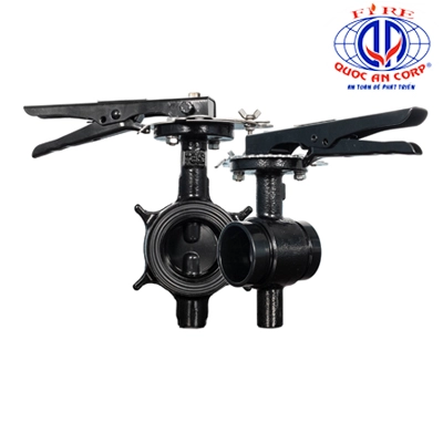 8200 Lever Lock Butterfly Valve Aleum